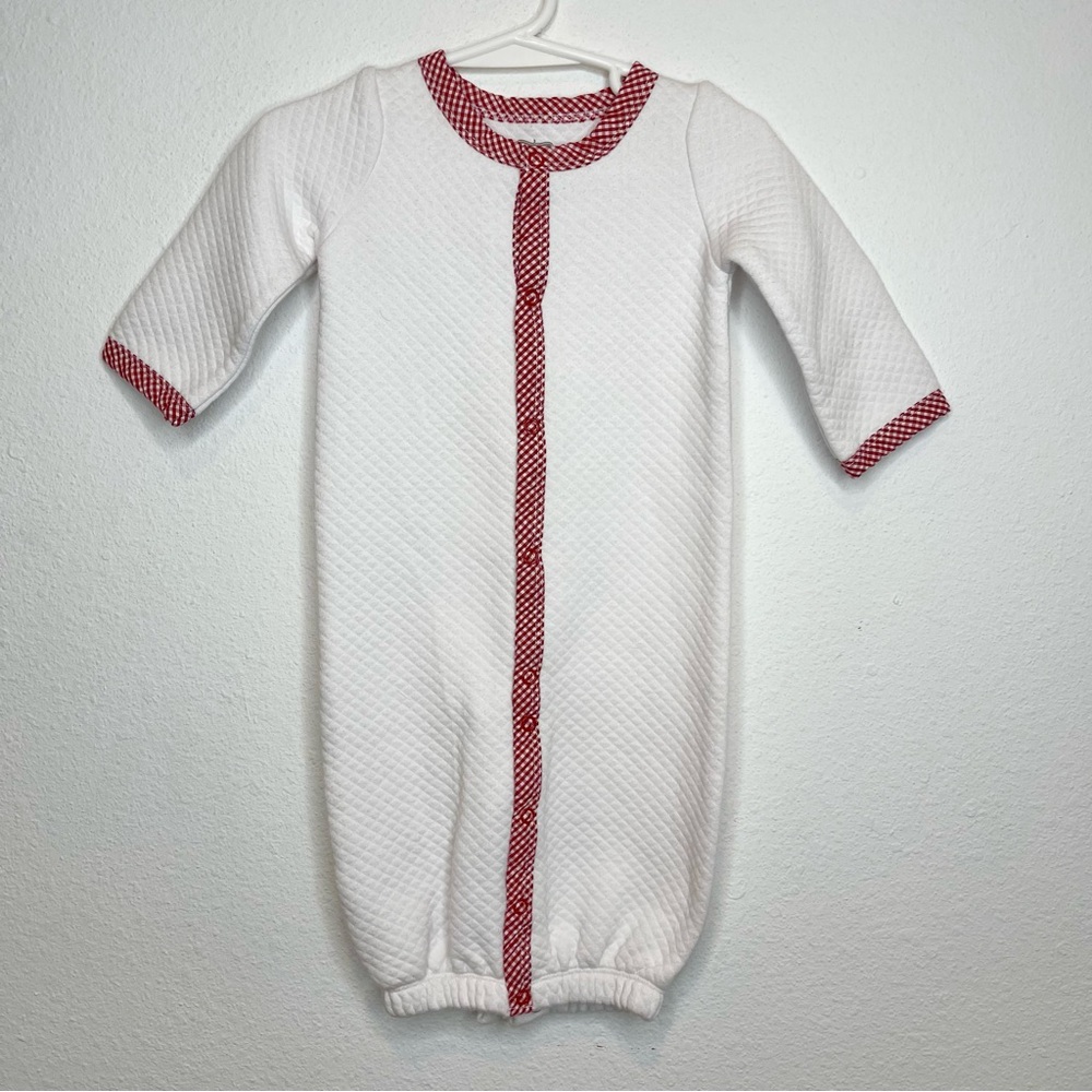 Mud Pie quilted convertible gown Romper